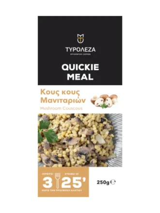 quickie meal kous kous mushrooms